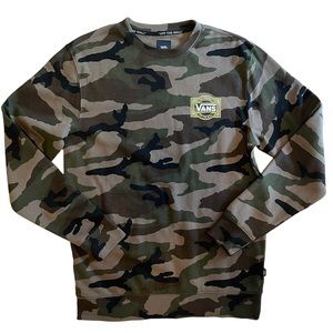 Boys Vans Camouflage Pullover